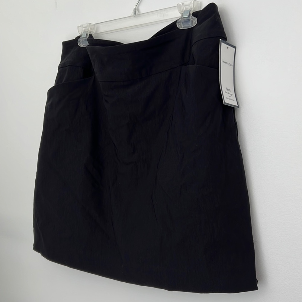 Charter Club Skort Dressy Pull On with Pockets NWT XL